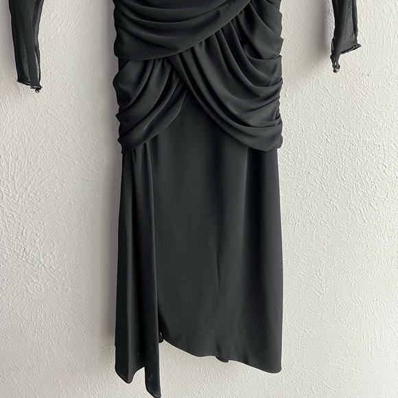 Vintage Casadei silk beaded dress - Picture 9 of 11